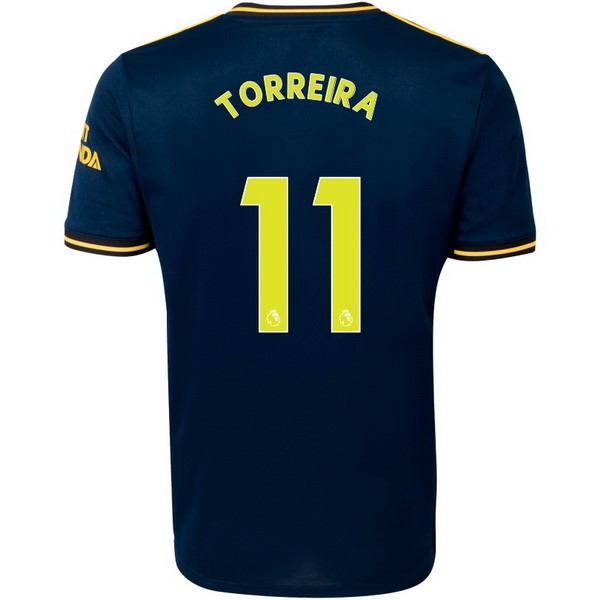 Trikot Arsenal NO.11 Torreira Ausweich 2019-20 Blau Fussballtrikots Günstig